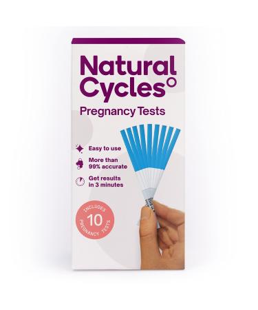Natural Cycles Pregnancy Tests Over 99% Accurate Results in Minutes -10 Tests - Buy Online on GoSupps.com