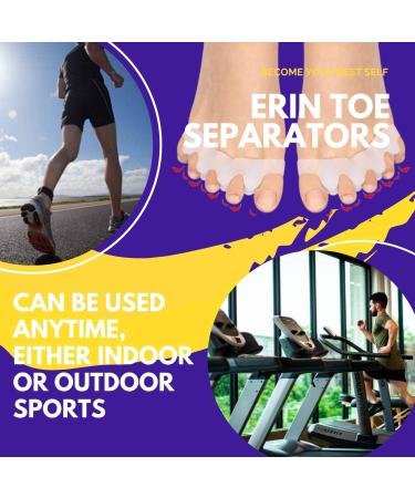 ERINSHOP Silicone Toe Separator for Overlapping & Hammer Toe Alignment - Beige - Buy Online on GoSupps.com