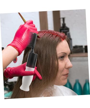 Didiseaon Hair Dye Bottle Root Comb Dye Bottle with Scale Salon Hair Coloring Tools Hair Coloring Bottle Hair Tinting Brush Plunger Hair Oil Applicator Lecythus Hair Bottle Plastic - Buy Online on GoSupps.com