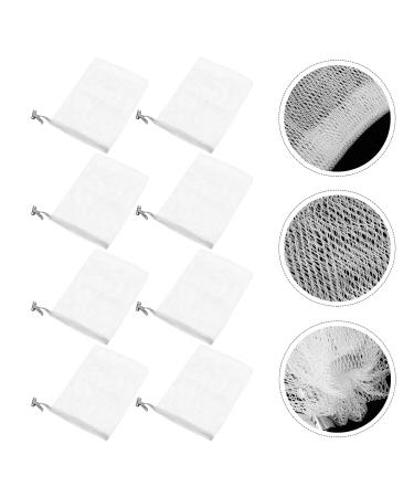 Buy NOLITOY 8pcs Exfoliating Soap Pouch - Dark Grey Facial Cleaning & Bath Scrubber | International Shipping - Buy Online on GoSupps.com