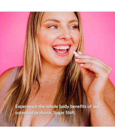 BiotiQuest Sugar Shift Probiotic | Helps Decrease Sugar & Carb Cravings and Supports Digestive Balance | 22 Billion CFU | Non-GMO Gluten-Free & Vegan | 60 Servings - Buy Online on GoSupps.com