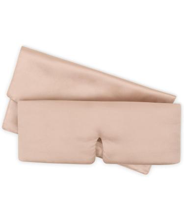 Baloo Silk Weighted Sleep Mask | Mulberry Silk Eye Mask | Sound-Muffling Blindfold for Deep Sleep | Relaxation & Tranquility with Rose Quartz Crystal - Buy Online on GoSupps.com