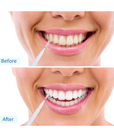 Patelai 100-Piece Interdental Brush Set - Effective Tooth Cleaning Tools for Oral Hygiene | Black White Gray Toothpick Flossers - Buy Online on GoSupps.com