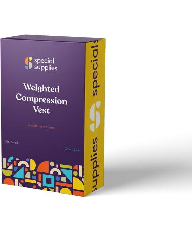 Special Supplies Weighted Sensory Compression Vest for Kids with ADHD, Autism, and Processing Disorders - Small (17x30 inches) - Calming and Supportive - Adjustable Weight Fit - Pack of 1 - Buy Online on GoSupps.com