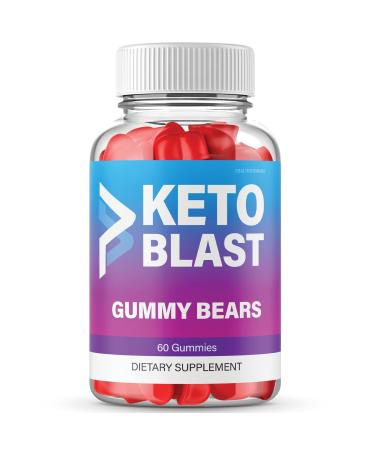 Ketosis Blast Gummies 800mg Ketos Blast Gummy Bears Shark Weight Tank Blaster Loss Watcher (60 Gummies)