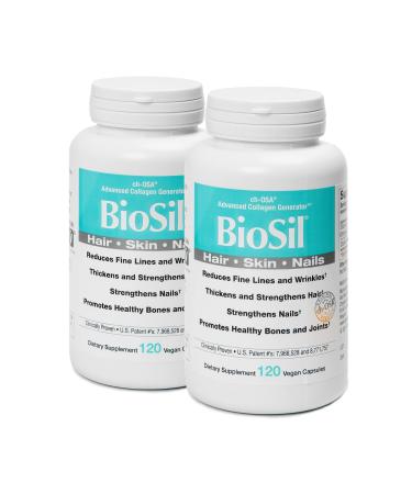 BioSil by Natural Factors BioSil ch-OSA Advanced Collagen Generator 120 Vegetarian Capsules