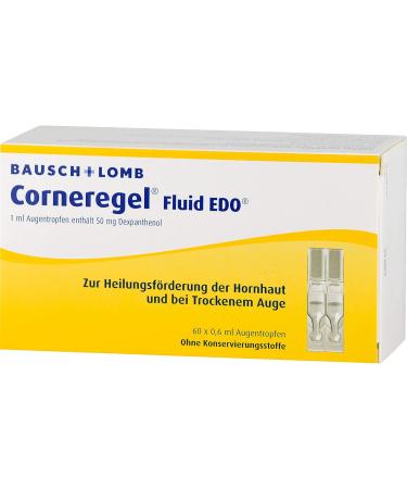 CORNEREGEL Fluid EDO Eye Drops 36 ml - Soothing Relief for Dry Eyes | International Shipping Available - Buy Online on GoSupps.com