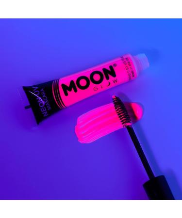 Buy Moon Glow Neon UV Mascara Set of 5 | Bright Neon Colors that Glow Under Blacklights | International Shipping Available - Buy Online on GoSupps.com