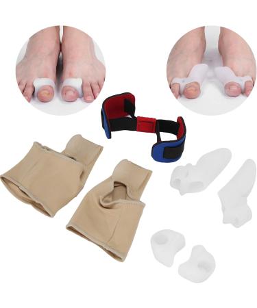 Restokki Foot Bunion Corrector Kit - High Elasticity Hallux Valgus Soft Toe Separators for Morton's Neuroma Pain Relief - International Shipping Available - Buy Online on GoSupps.com