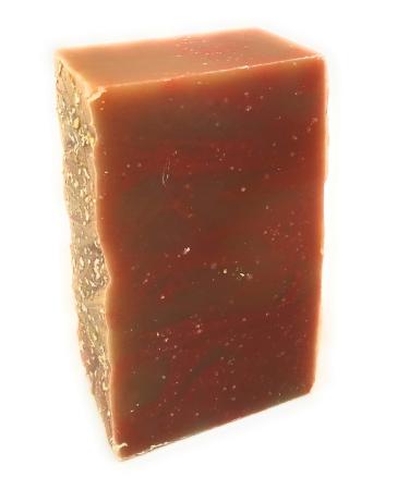 Raspberry Patchouli Scented Goat Milk Soap - Handmade 7 oz | Exfoliating Gluten Free Oatmeal | Earthy-Sweet Aroma for All Skin Types - Buy Online on GoSupps.com