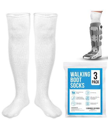 KEKING Calf Compression Sleeves for Men Women, Leg Compression Sleeves,  Footless Compression Socks for Running, Shin Splint Support for Sports, Varicose  Vein Treatment Legs & Pain Relief, Gray L/XL Large/X-Large Gray/Black