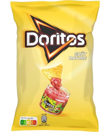 Doritos Tortillas Corn Chips Natural Flavor Pack of 170 g - Buy Online on GoSupps.com