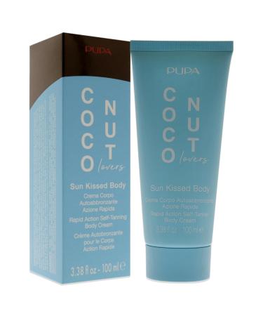 PUPA Milano Coconut Lovers Sun Kissed Body Tanner - Shea Butter Formula for Moisturizing & Natural Tan - 3.38 oz Self Tanner - Buy Online on GoSupps.com