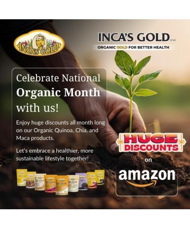 Inca's Gold Organic Black Maca Gelatinized Root Powder for Men - 170g | Boost Energy & Stamina | International Shipping Available - Buy Online on GoSupps.com