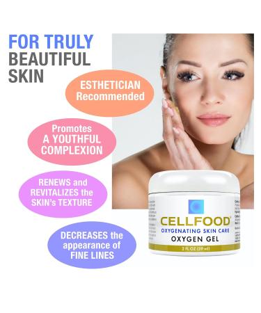 Cellfood Oxygen Gel SKIN CARE - 2 Fl Oz. - Buy Online on GoSupps.com