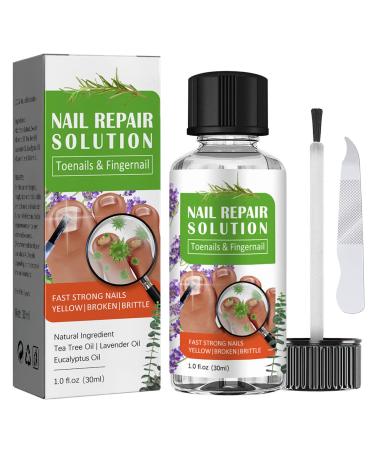 Toenail Fungus Treatment  Extra Strength Nail Repair Solution for Fingers and Toenails with Natural Tea Tree Oil Extract  Toenail Repair Solution for Thickened and Ingrow Nails  30mL
