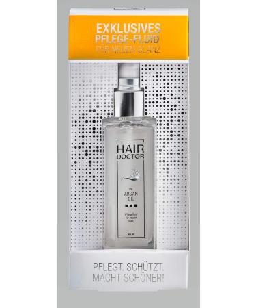Hair Doctor Argan Oil care fluid hair oil for silky gloss 50 ml/rich moisture dispenser for soft shiny and smooth hair/regeneration/UV filter/without parabens argan oil - Buy Online on GoSupps.com