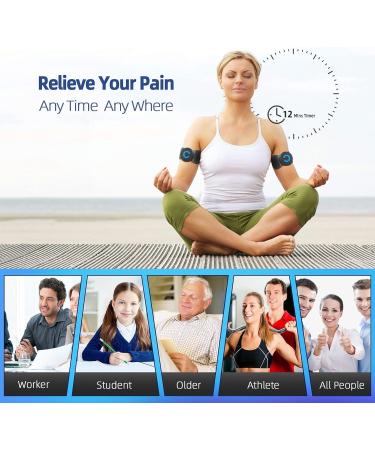 Keecham Tens Unit: Back Pain Relief Muscle Stimulator | Fast & Effective Pain Relief - Buy Online on GoSupps.com
