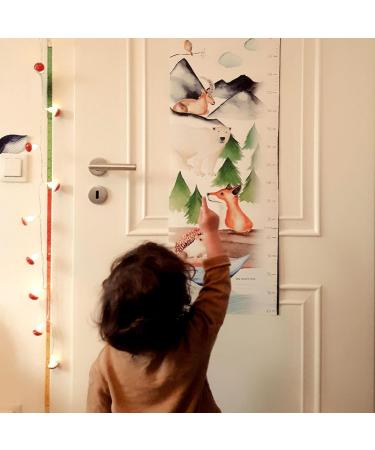 Close Up Height Chart Poster for Kids | Children s Room Wall Picture | 30 x 91.5 cm | Perfect for Boys & Girls - Buy Online on GoSupps.com