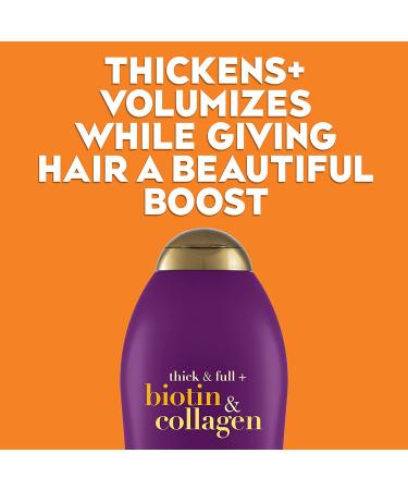 OGX Thick & Full + Biotin & Collagen Conditioner 25.4 Fl Oz - Salon Size, Pack of 1 - Buy Online on GoSupps.com