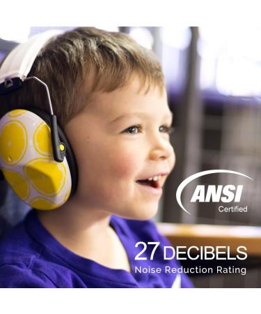 Muted Designer Hearing Protection for Infants & Kids - Adjustable Children's Ear Muffs from Toddler to Teen One Size Robot Blue - Buy Online on GoSupps.com
