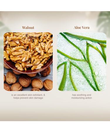 Buy VLCC Walnut Face Scrub (80gm) - Exfoliating & Nourishing | International Shipping Available - Buy Online on GoSupps.com