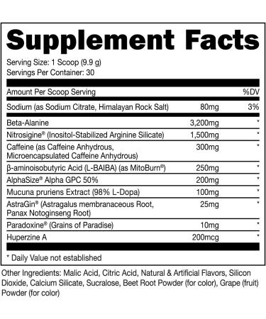 LFG Pre Workout Powder - Energy, Pump & Endurance Supplement (Berry) - 30 Servings - Buy Online on GoSupps.com