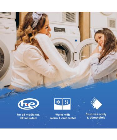 Travel Laundry Detergent Sheets | Plant-Based Eco Soap for Handwashing & Machine | High-Efficiency Free & Clear Fresh Scent | 50 Count (100 Loads - Buy Online on GoSupps.com