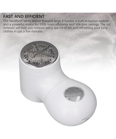 Mumusuki Electric Lint Remover - Handheld Fabric Shaver with Large Blades Suction System 1200mAh Battery Three Speeds & Protective Mesh Cover - Portable & Extra Large for International Shipping - Buy Online on GoSupps.com