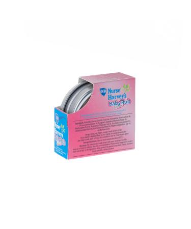 NURSE HARVEY'S BABY RUB BALM (Purely Natural Baby Chest Rub 3 Month+ Soothes Coughs & Stuffy Noses) 0.7Fl Oz - Buy Online on GoSupps.com