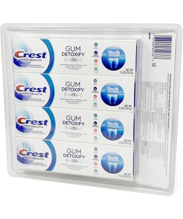 Crest Pro Health Ultra Gum Detoxify Toothpaste 4-Pack - 5.2 oz - Dental Care - Buy Online on GoSupps.com