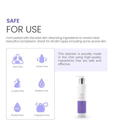 COME CLEAN Glycolic & Salicylic Acid Face Wash - Exfoliating Daily Cleanser for Acne pH Balanced No Toner Needed - International Shipping - Buy Online on GoSupps.com