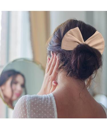 3-Pack Solid Color Hair Bun Maker Set - Flexible French Twist Donut Former for Women and Girls - Black, Beige, and Khaki - Buy Online on GoSupps.com