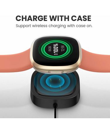 [3 Pack] Tensea Compatible with Fitbit Versa 3 / Sense Screen Protector Case  Soft TPU Bumper Full Around Fit bit Versa3 Sense Cover Protective Accessories (Clear/Clear/Clear  3) Clear/Clear/Clear 3 - Buy Online on GoSupps.com