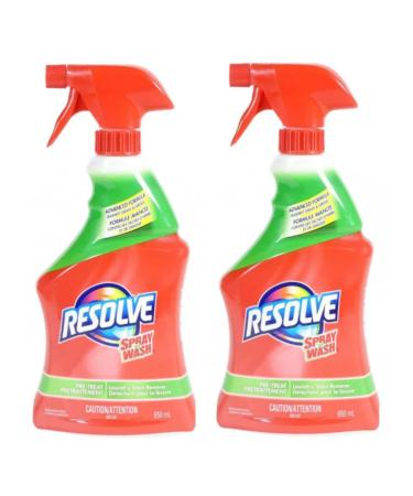 Resolve Spray 'n Wash Pre-Treat Laundry Stain Remover Trigger Spray - 22 Fl Oz / 650 mL x 2 Pack