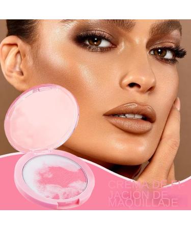 Compact face powder | Natural matte makeup base CC cream face cream for mature skin travel and gift for women girls family and friends - Buy Online on GoSupps.com