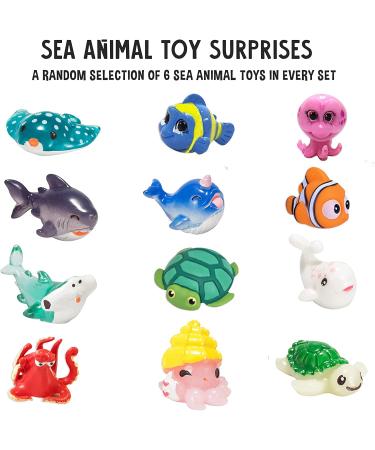 Kids Bath Bombs with Toys - Gentle & Kid-Safe Bubble Bath Fizzies, Gender Neutral Spa Fizz Balls Kit. Perfect Birthday Gift for Girls & Boys - Ocean Theme - Buy Online on GoSupps.com