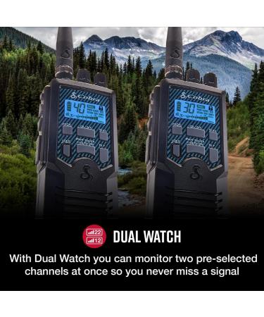 Cobra HH50WXST Handheld CB Radio with NOAA Alerts - 40 Channels, Earphone Jack, 4W Output - Black - Buy Online on GoSupps.com