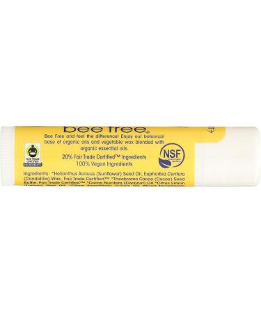 ECO LIPS Bee Free Lip Balm - 100% Natural Vegan & Cruelty-Free - 0.15 OZ - Perfect for Soft Hydrated Lips - International Shipping Available - Buy Online on GoSupps.com