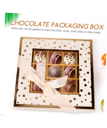 ABOOFAN Box Chocolate for Aging Empty Clear Containers Valentine Truffles Day Candy Valentine' - Buy Online on GoSupps.com