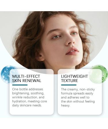  Yoelau Soothing and firming face cream | 75 g | Intense non-greasy hydration for all skin types | Reduces the appearance of fine lines and puffiness | Nourishing day cream (2) - Buy Online on GoSupps.com