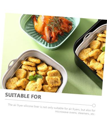 COLLBATH Kitchen Accessories air Fryer pan airfryer air fryers Baking Pans air Fryer Baking Liner Household binaural Potholder - Buy Online on GoSupps.com