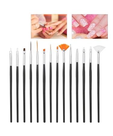 15-Part Compact Nail Art Pen Brush Set | Professional Nail Manicure Tools for Studios & Schools | International Shipping Available - Buy Online on GoSupps.com