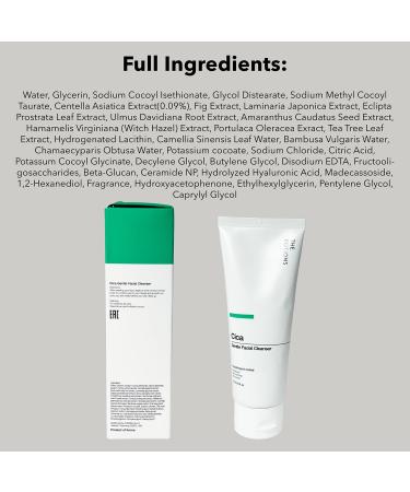 The Potions Cica Acne Gentle Facial Cleanser | pH Balanced for Sensitive & Acne-Prone Skin | Korean Skin Care - 3.7 fl. oz (110 ml - Buy Online on GoSupps.com