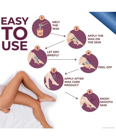 Bella Donna Pacific Blue Wax Pearls 400g - Stripless & Painless Hair Removal Beads - Buy Online on GoSupps.com