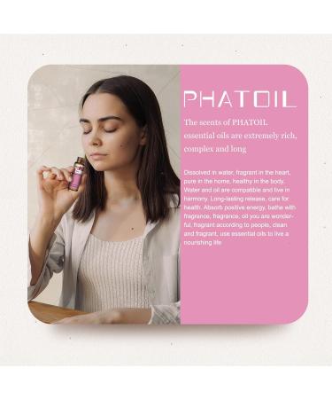 PHATOIL Rose Essential Oil - 100% Pure & Undiluted - Cruelty-Free - 10ML for Diffusers - Home Aromatherapy - Buy Online on GoSupps.com