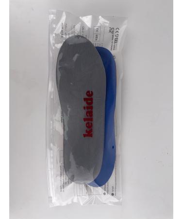 Arch Support Insoles for Plantar Fasciitis & Flat Feet Relief - Heel and Foot Pain Orthotic Inserts - Men & Women - Blue UK-10-290mm - Buy Online on GoSupps.com