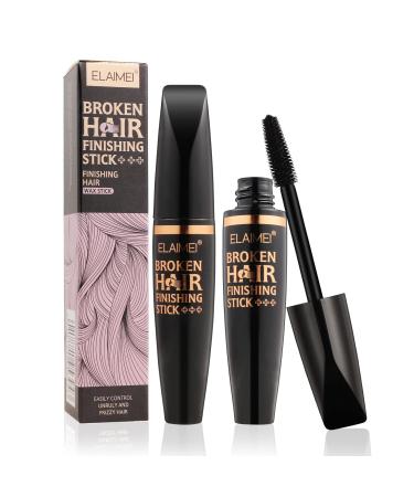 Hair Finishing Stick Hair Mascara: 2 Pack Small Broken Hair Cream for Flyaway Hair Non-Greasy and Non-Sticky Hair Styling Wax Hair Stick