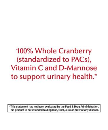 Nature's Way CranRx Gummy Urinary Health Supplement - 60 Gummies with Cranberry, D-Mannose, and Vitamin C - Buy Online on GoSupps.com