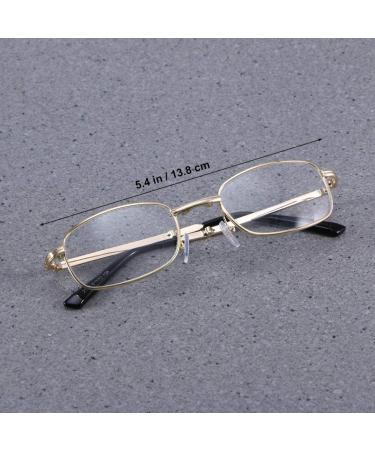 BEZAX Anti Fatigue Presbyopia Glasses - Foldable Reading Eyewear for Men & Women | Eye Care for Distance & Near Vision (250 Degrees) - Shop Internationally - Buy Online on GoSupps.com